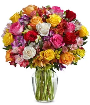 Deluxe Bright & Sunny Roses