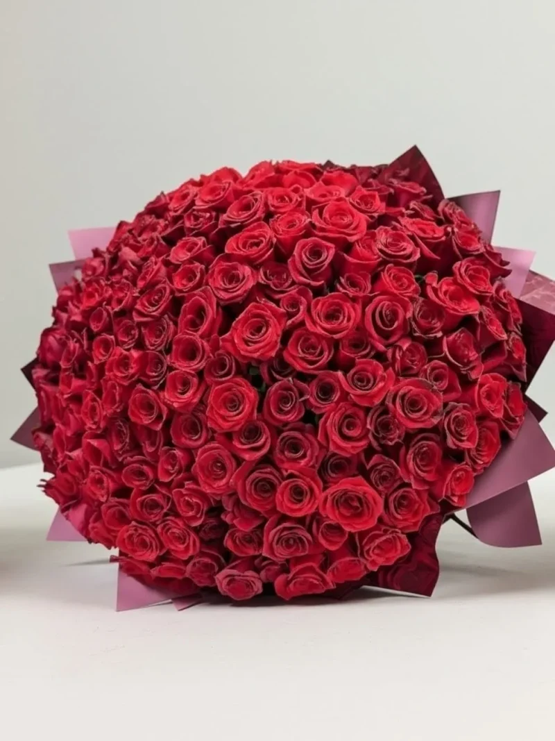 150 Red Roses Premium