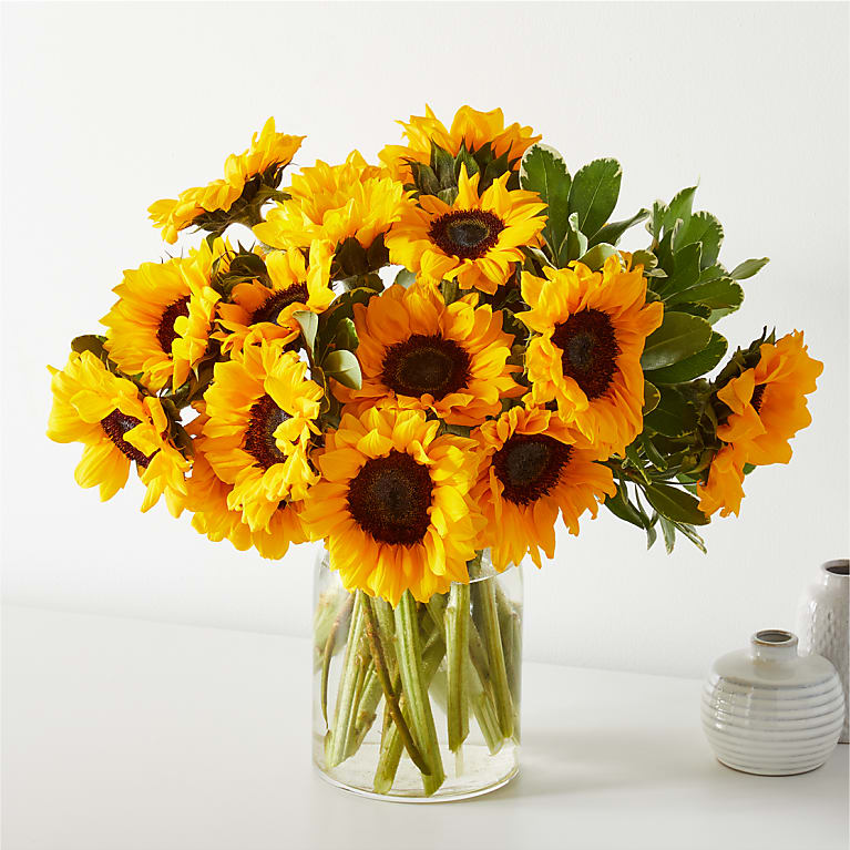Shimmering Sunflower Bouquet