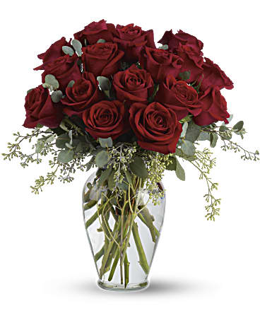Full Heart – 16 Premium Red Roses