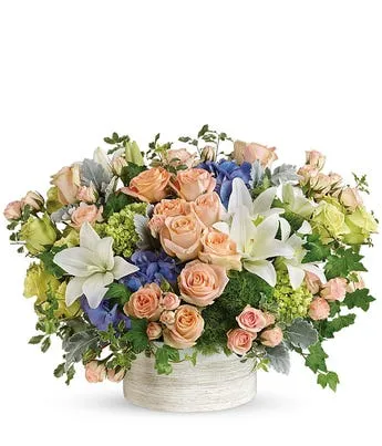 Wild Peach Rose Garden